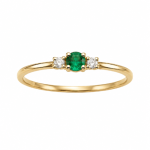 Anillo Trilogy Gema de 3 mm