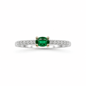 Anillo piedra oval 4x3